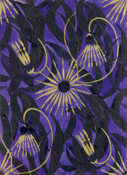 amare-habeo:  Raoul Dufy (French, 1877-19523) Untitled (Fabric design for Bianchini Férier), N/D 