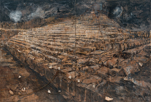 thinkingimages: thinkingimages: Anselm Kiefer, Osiris und Isis (Osiris and Isis), 1985-1987; oil and