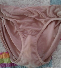 maryannehill:  GRANNY PANTIES (part - 2)Hi!GOOD MORNING!!!Now, what exactly is the fascination with girls’s panties anyway? I just wear them and toss them off at the end of the day… like this pair. This is, if I wear them at all.  And… why do they