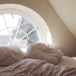 lumiac:  my bedroom an autumn morning -—