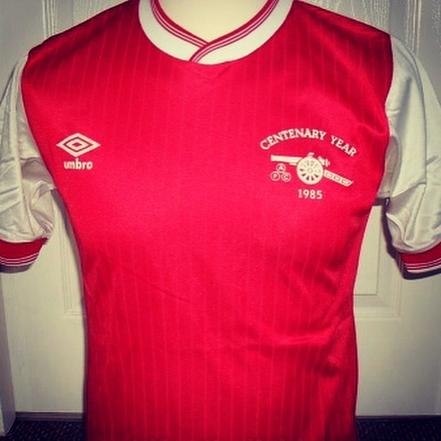 arsenal 1985 kit