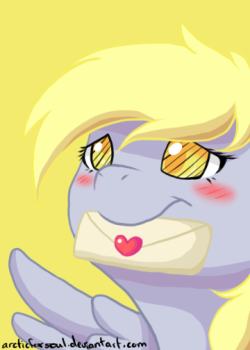 paperderp:  Derpy Hooves by ArcticFoxSoul