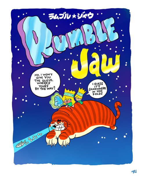 Rumble Jaw - promo posterby George MagerThis