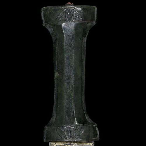 art-of-swords: Jade-hilted Dagger Dated: AH [1]147/AD 1734 Culture: Ottoman Place of Origin: Turkey 
