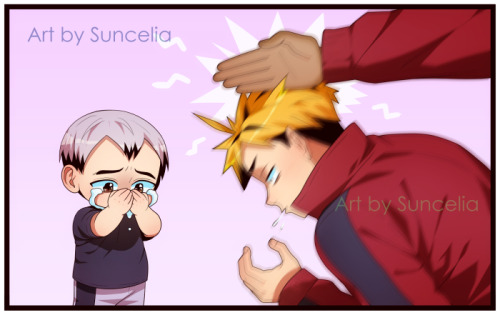 softdazais:suncelia-art:babysitters :D@velvetfireworks