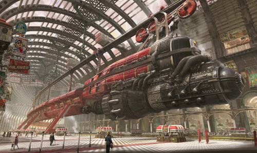 this-is-cool:The fantastic science fiction themed artworks of Mark Li - www.this-is-cool.co.