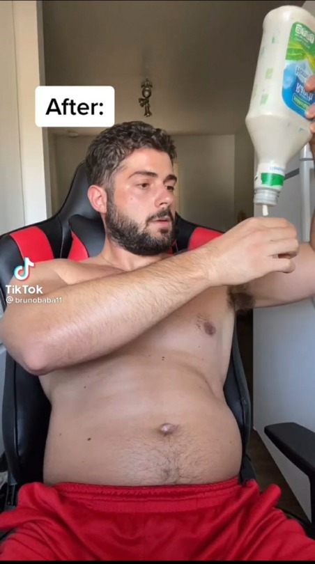 joshgrant:Cant believe how far hes let himself go.  He’ll never get his tight abs back…hes got the taste for junk food and laziness now…and his skin  has gotten stretched from piling it on so fast.  No turning back now