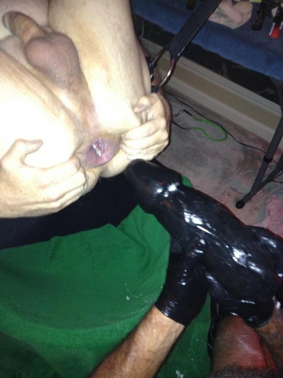 Check out these huge dildos in stretched holesView Post