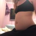 bloatedbelly424:Orb Belly 🤤🤤 My belly is so heavy on my small frame 🤤🤤