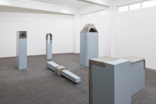 stallation: Thomas MinCortina (arrangement of 8 sculptures), 2016