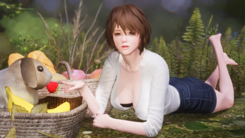 Haruharu Pose by @haru-skyrim05 (Blueberrypie)Thank him for bringing such a wonderful MODVery adorab