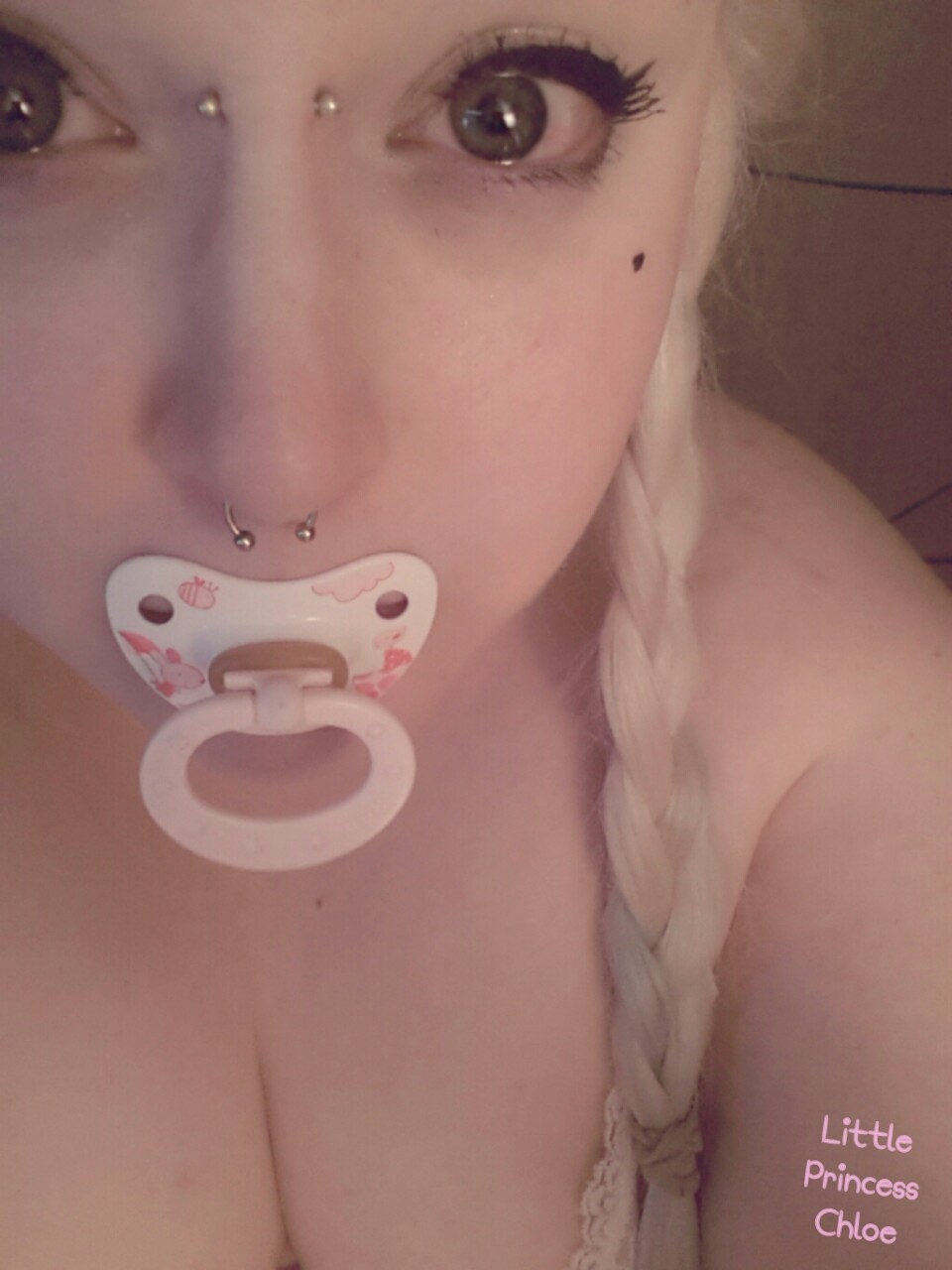 littleprincesschloe:  I’m a little cry baby