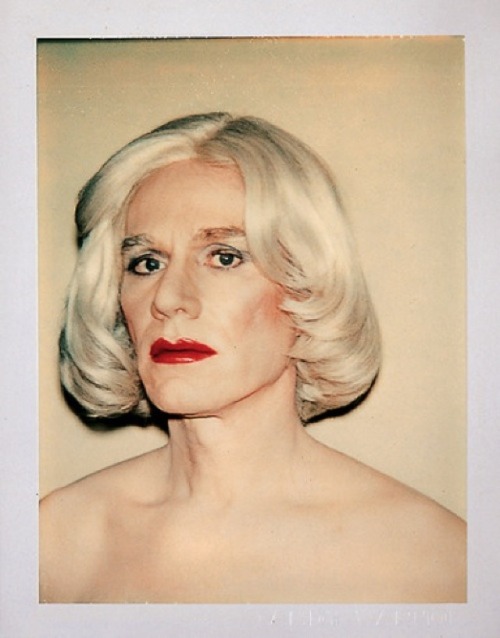arpeggia:  Andy Warhol - Self Portrait in Drag, 1981 