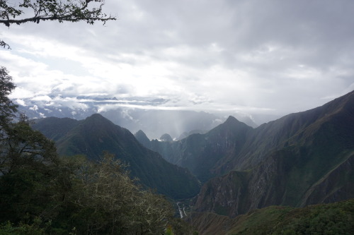 Day 4 of the Salkantay trekViews of the valley containing Sayuayaco as we ascend to Llaqtapata pass 