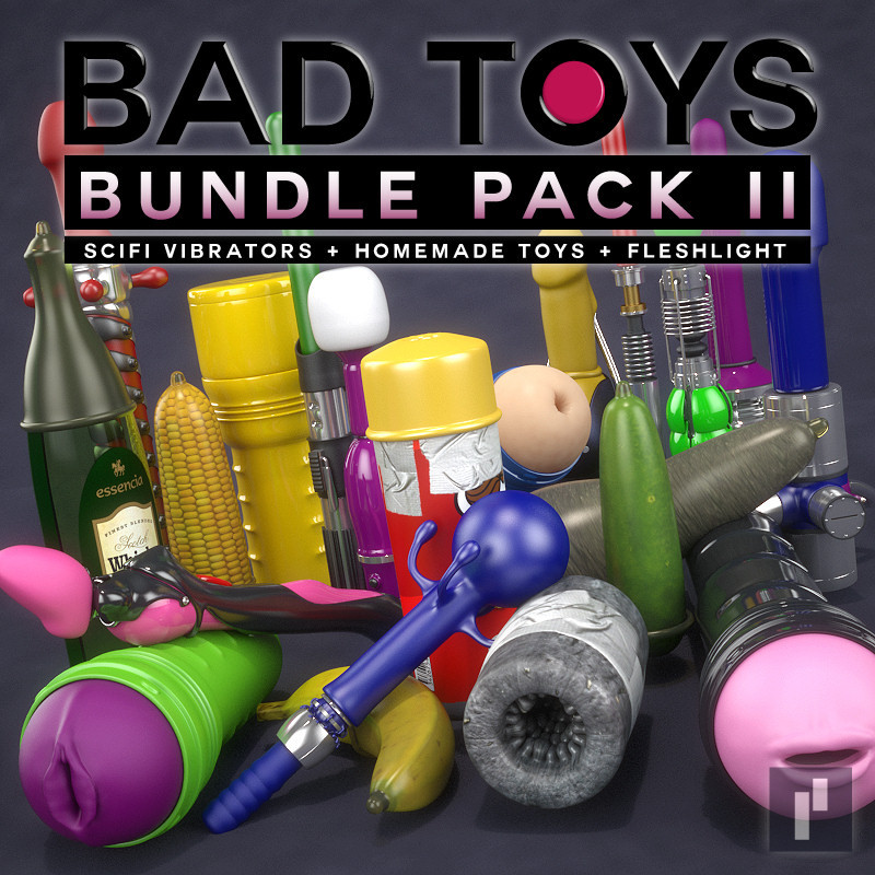 A second bundle pack of Bad Toys is now available! These products are created by
