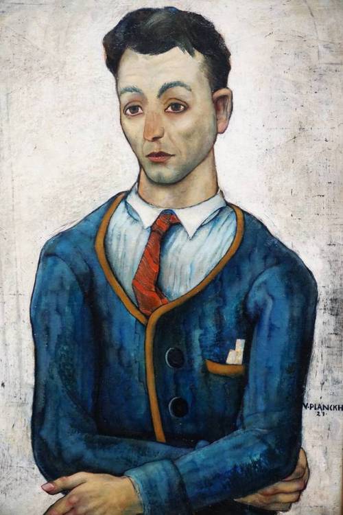 Self Portrait   -    Viktor Planckh, 1927Austrian, 1904-1941Oil on canvas