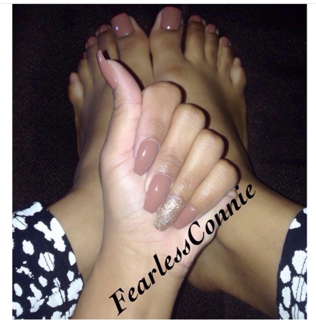 inlovewithprettytoes:  Fearless Connie = Flawless Feet 😍😍😍👣🙌🏿👍🏿👍🏿👌🏿