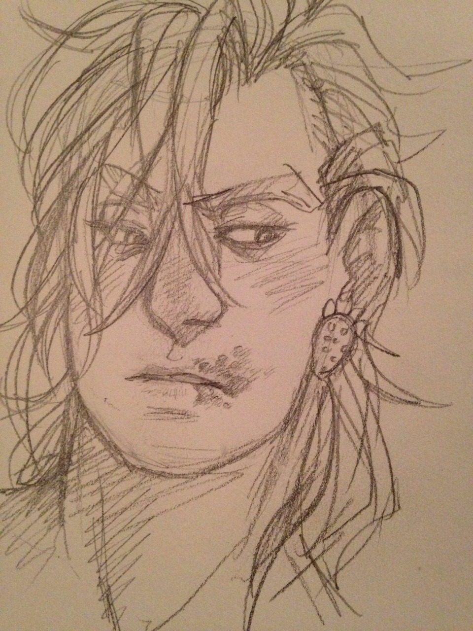 illus-bal:  rapid flurry of Fugo sketches go and my headcanon scars… 