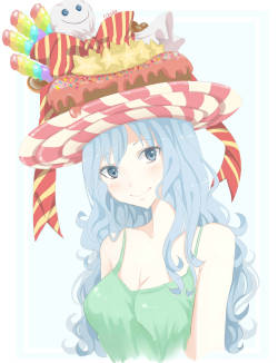 rchella:Juvia week day 3 - Candy