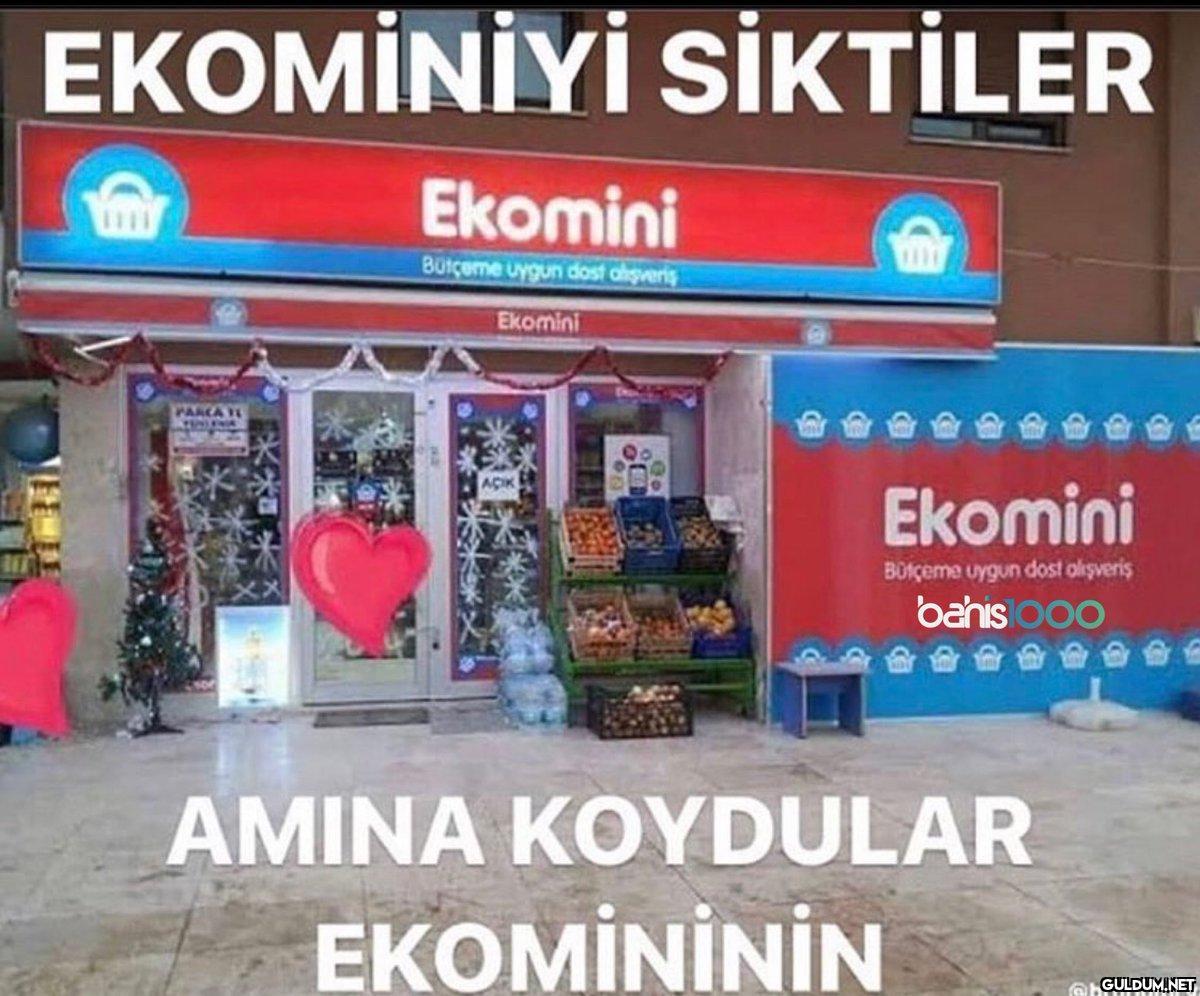 EKOMİNİYİ SİKTİLER PARCA I...