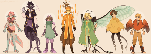 winter-mornings:Cryptid Crew of the Powers SMP I love themmmmmm