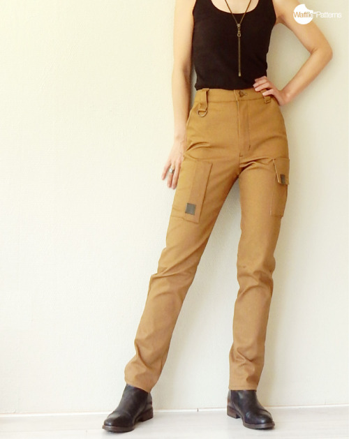 Waffle Patterns pdf sewing patterns /Azuki work pants