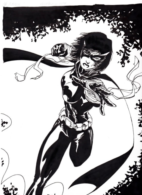 fuckyeahbatgirls: Jim Calafiori’s Blackbat.