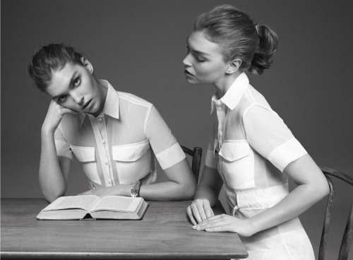 designscene:  Zuzanna, Chiharu, Arizona, Hana, Iselin &amp; Meghan for Antidote Magazine