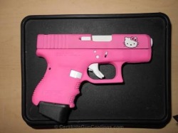 Speaking of pink hello kitty guns