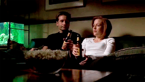 When your life sucks but The X-Files is on Netflix..