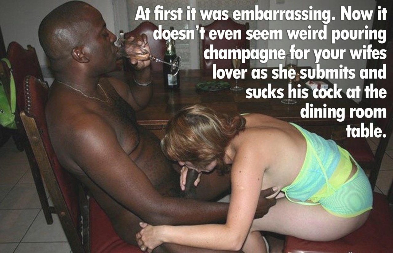 Pouring champagne for you wifes lover doesn&rsquo;t even seem weird anymore.