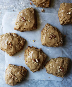 sweetoothgirl:   Maple Oat Scones With Espresso