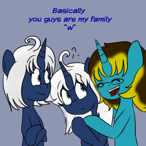 asksweetdisaster:  Y-yeah none of this here, BYE!! D: ((Featuring Lapiz x3))  X3! Eeeee~!