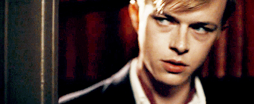 dehaanradcliffe:AUSTIN: …But the idea that your best friend would watch you lose your… oral-ginity *