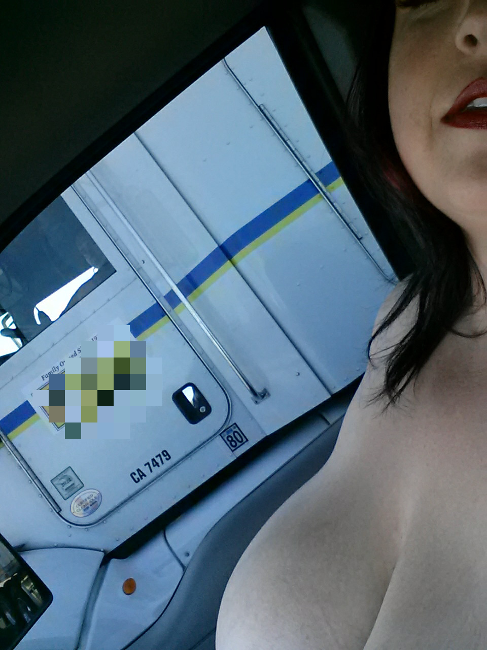 pixie-bitch75:  Just a few of the truckers that i played “flash em friday” with…