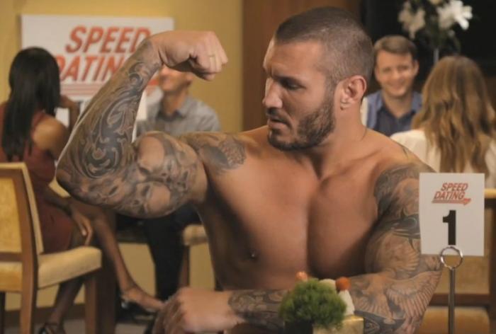 rwfan11:  Randy Orton …Yup, definitely No.1 in my book! :-) …..now that bicep bulge