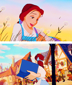 disneyyandmore-blog:Kenya’s Disney Screencap/Gif Challenge: 2 Princesses  ½: Belle
