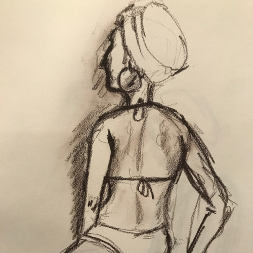 Third life drawing session. Not where I want to be. But definitely getting better. Really starting t