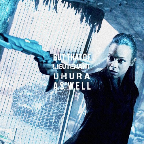 movedto-ronaninch: And if you interrupt her now you, will not only incur the wrath of the Klingons, 