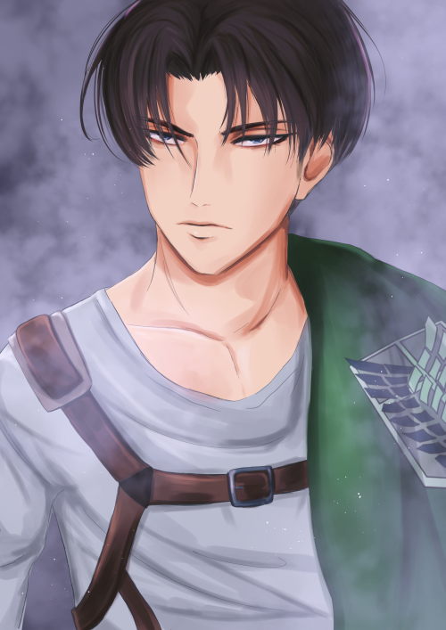 Levi - Attack in TitanIm rewatching AOT currently :)