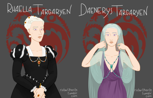 The Direct Line Of Daeneryss Female Ancestors From Before The Conquest To Her.