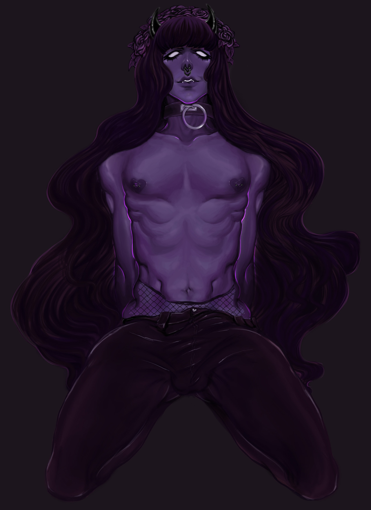 Blending experiment with Maz’s striking OC VincialemNSFW version on Patreon