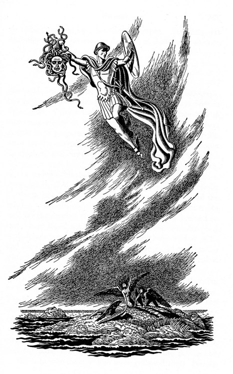 illustrations by Steele Savage for Edith Hamilton’s Mythology