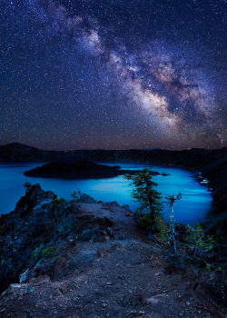 coiour-my-world: Starry Night over Crater