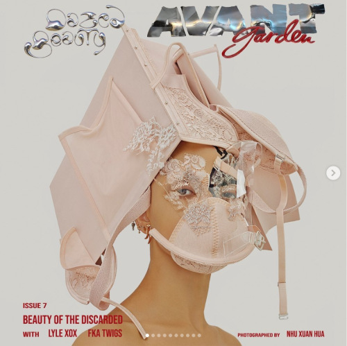 FKA twigs’s ‘AVANTgarden’ issue 7 - ‘Beauty of the Discarded’ - creative direction by Lyle Reimer &a