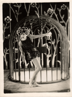hauntedbystorytelling:  Alla Nazimova in Salomé (1922) directed by   Charles Bryant and Alla Nazimova, based on Oscar Wilde’s play.   The film’s sets and costumes, including the iconic wig she is wearing here, were designed by Natacha Rambova, who