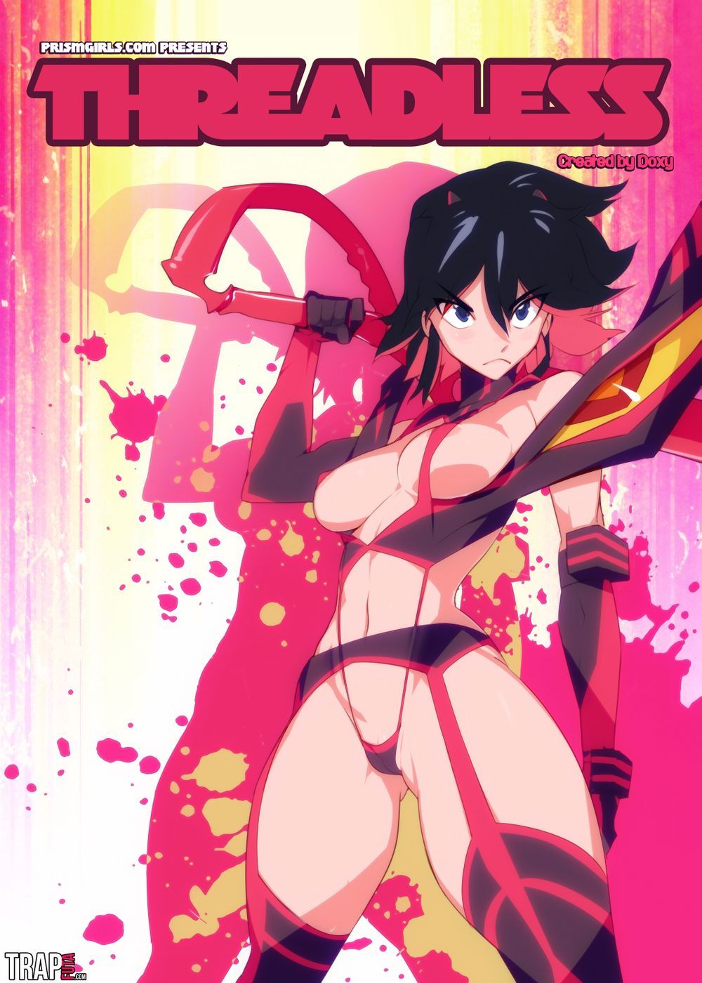 megidolaonn:  Threadless for the hentai comic request! Part 1/3!It was kind of cheating