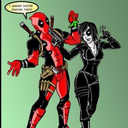 #deadpool #domino #marvel #marvelcomics