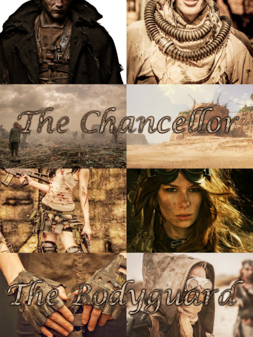 oracleofthegods: @r1trigger &amp; Mad Max AU The main players: Squall, Luna, The Chancellor
