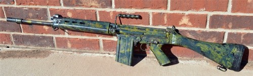 Rhodesian FALOne of the many variants of the Belgian FAL, the Rhodesian version was a mix of surplus